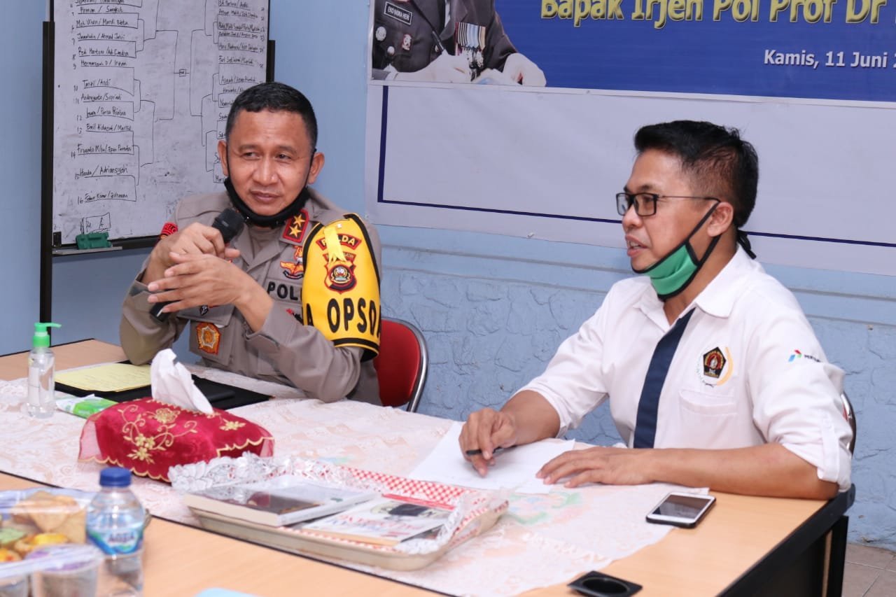 Kapolda Sumsel Silaturahmi Ke Kantor Pwi Krsumsel