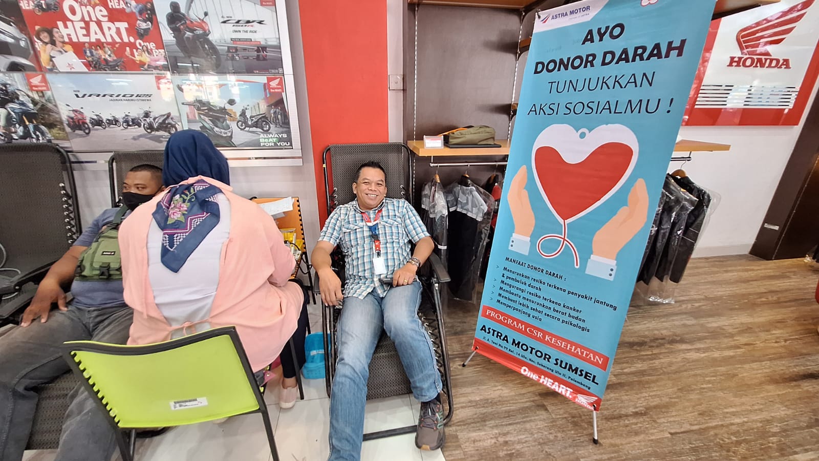 Astra Motor Sumsel Gelar Donor Darah