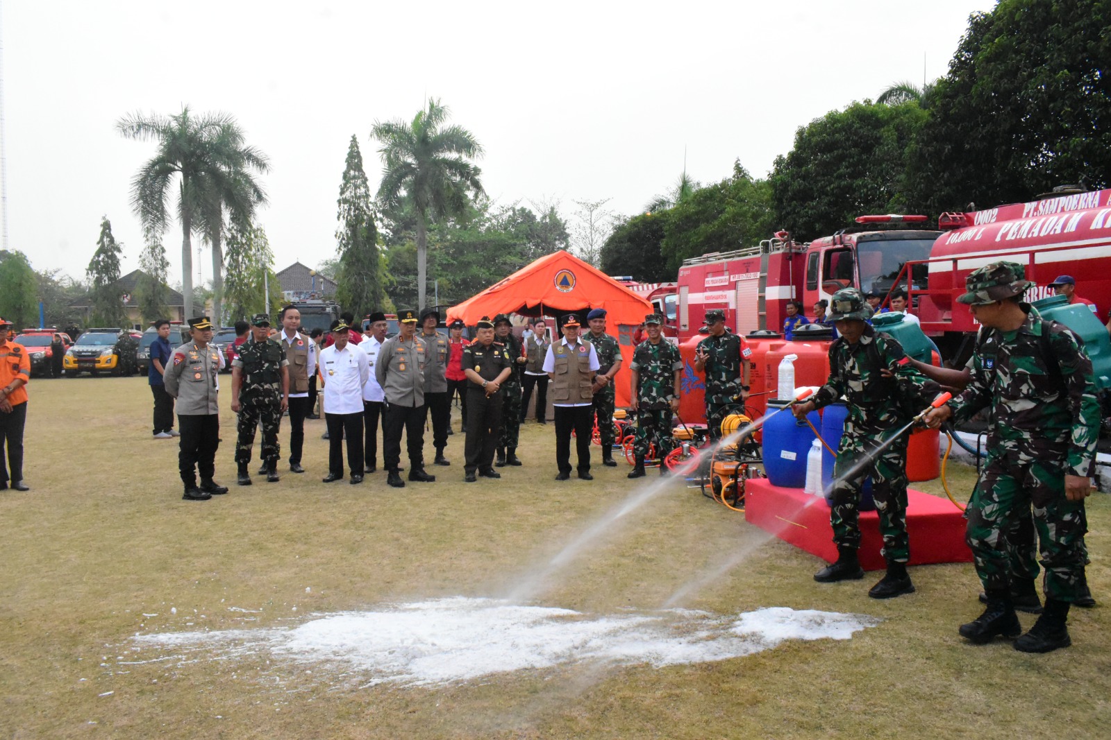 Gubernur Sumsel Bahas Karhutlah