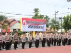 upacara polres muba